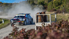 Giedrius Notkus su Daliumi Strižanu &bdquo;Saaremaa Rally&ldquo; varžybose