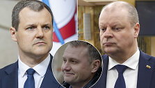 Gintautas Paluckas, Saulius Skvernelis ir verslininkas Darijus Vilčinskas