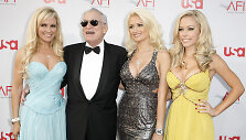 Bridget Marquardt, Hugh Hefneris, Holly Madison, Kendra Wilkinson