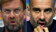 Jurgenas Kloppas ir Josepas Guardiola