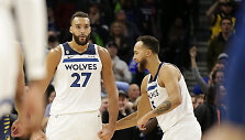 Rudy Gobert'as ir Kyle'as Andersonas