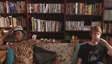 Filmo &bdquo;A&scaron; ir mir&scaron;tanti mergaitė&ldquo; (&bdquo;Me and Earl and the Dying Girl&ldquo;) kadras