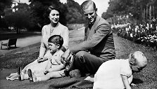 Karalienė Elizabeth II ir princas Philipas