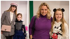 Daina Bosas su Urte Magdalena ir Violeta Tarasovienė su Gabriele
