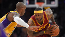 LeBronas Jamesas ir Kobe Bryantas