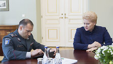 Linas Pernavas ir Dalia Grybauskaitė
