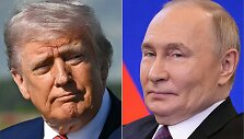 Donaldas Trumpas ir Vladimiras Putinas / SAUL LOEB PAVEL BEDNYAKOV / AFP