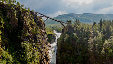 Tiltas vir&scaron; V&oslash;ringsfossen 