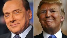 Silvio Berlusconi ir Donaldas Trumpas