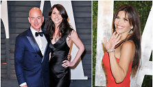 Jeffas ir Mackenzie Bezosai bei Lauren Sanchez