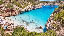 Cal&oacute; des Moro paplūdimys, Maljorka, Ispanija