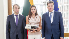 Edis Urbanavičius, Milda Valčiukaitė ir Algirdas Butkevičius