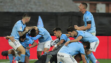 Vigo &bdquo;Celta&ldquo; &scaron;venčia trečiąjį įvartį, pelnytą į &bdquo;Barcelona&ldquo; vartus. Mačas baigėsi 3:3.