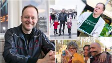 Rimas &Scaron;apauskas su vaikais, Algiu Ramanausku