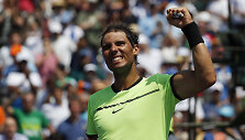 Rafaelis Nadalis &bdquo;Miami Open&ldquo; pusfinalyje nugalėjo Fabio Fogninį