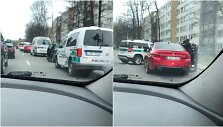 Policijos operacija Vilniuje &ndash; vykdytos kratos BMW automobiliuose