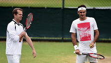 Stefanas Edbergas ir Rogeris Federeris
