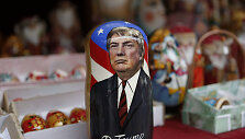 Matrio&scaron;ka su Donaldo Trumpo atvaizdu