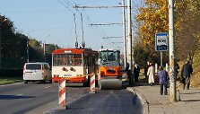 Remontuojamas įvažiavimas į T.Narbuto stotelę