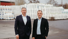 Kęstutis Pakalnis (UHB įmonių grupės valdybos pirmininkas) ir Tomas Kropa (&bdquo;UHB Agro&ldquo; vadovas)