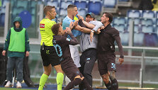 Konfliktas &bdquo;Lazio&ldquo; ir &bdquo;Napoli&ldquo; rungtynėse