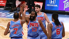 Jameso Hardeno debiutas &bdquo;Brooklyn Nets&ldquo;