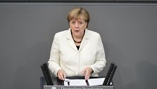 Angela Merkel Vokietijos Bundestage