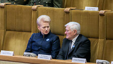 Dalia Grybauskaitė ir Valdas Adamkus