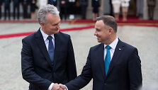 Gitanas Nausėda ir Andrzejus Duda