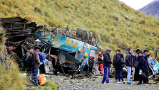 Autobuso avarija Bolivijoje