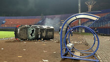 Tragedija futbolo rungtynėse Indonezijoje