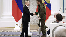 Semionas Pegovas ir Vladimiras Putinas