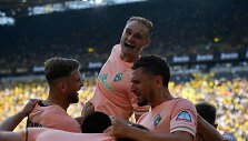 &bdquo;Werder&ldquo; futbolininkų triumfas Dortmunde