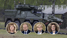 Vilija Blinkevičiūtė, Saulius Skvernelis, Ingrida &Scaron;imonytė ir Viktorija Čmilytė-Nielsen