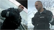 Kauniečio užfiksuoti policininkai, atvykę kartu su mobilų pametusia keleive