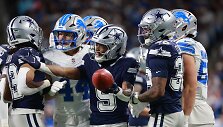 &bdquo;Dallas Cowboys&ldquo; (mėlyna apranga) įvertinta didžiausia suma tarp visų pasaulio sporto komandų.