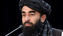 Talibano vyriausybės atstovas Zabihullah Mujahidas