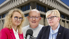 Au&scaron;rinė Armonaitė, Arūnas Valinskas ir Ingrida &Scaron;imonytė