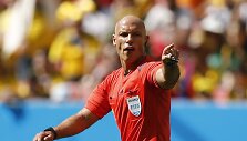 Futbolo rungtynių teisėjas Howardas Webbas
