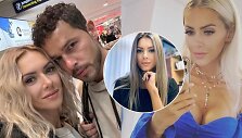 Deividas Me&scaron;kauskas su mylimąją Asta Andriukaitytė