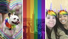 LGBTQ bendruomenei skirti nuotraukų filtrai ir kaukės