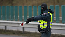Policijos patikros postas prie įvažiavimo į Vilnių