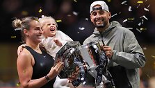Aryna Sabalenka ir Nickas Kyrgiosas