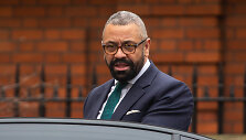 Didžiosios Britanijos užsienio reikalų sekretorius Jamesas Cleverly