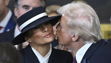 Donaldas Trumpas su žmona Melania