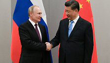 Vladimiras Putinas ir Xi Jinpingas