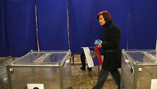 Maskvos kontroliuojamame Kryme &ndash; neteisėtas referendumas.