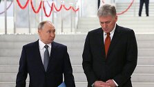 Vladimiras Putinas ir Dmitrijus Peskovas