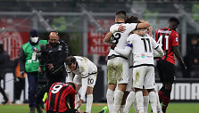 &bdquo;Spezia&ldquo; futbolininkai džiaugiasi, &bdquo;AC Milan&ldquo; &ndash; liūdi