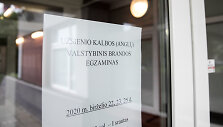 Egzamino patalpos Vilniaus &bdquo;Minties&ldquo; gimnazijoje